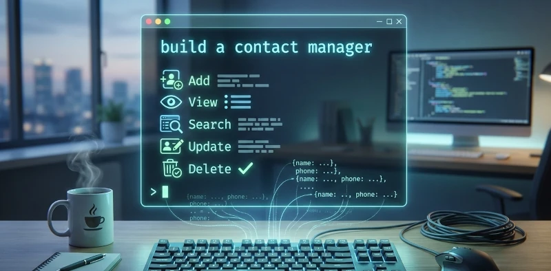 Build a Contact Manager